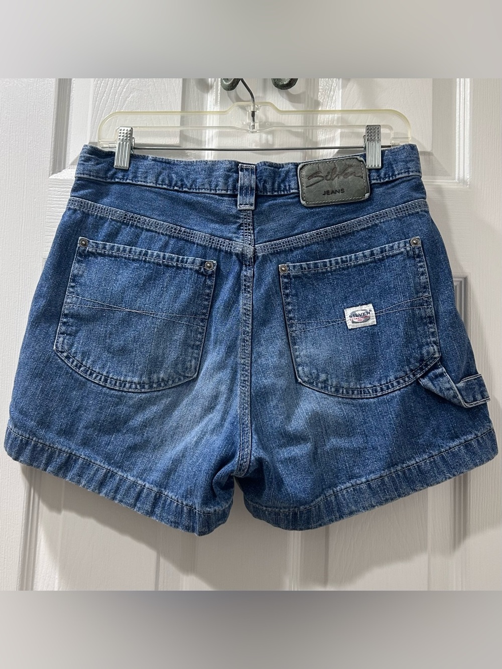 Silver Jeans 1990’s denim carpenter shorts